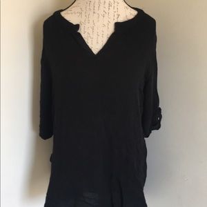 Tunic’ish black blouse